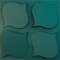Ekena Millwork 19 5/8in. W x 19 5/8in. H Clover EnduraWall Decorative 3D Wall Panel Covers 2.67 Sq. Ft. WP20X20CVGLN - alternate 1
